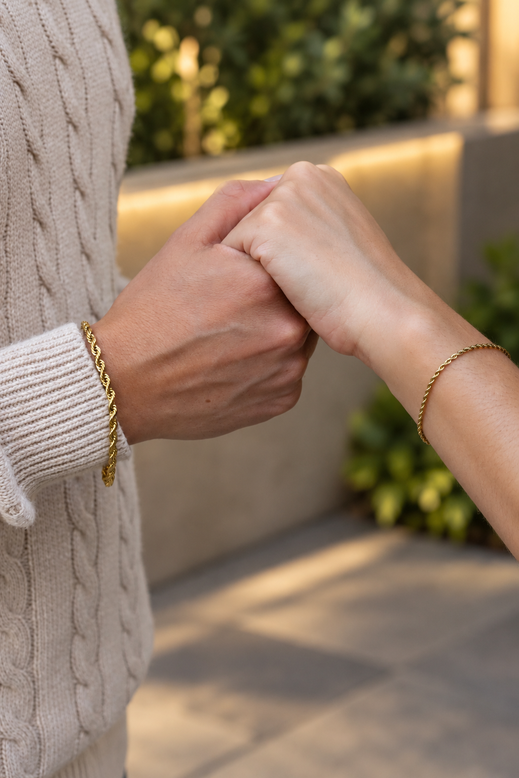 Combo Pulseras Lazo Hombre y Mujer